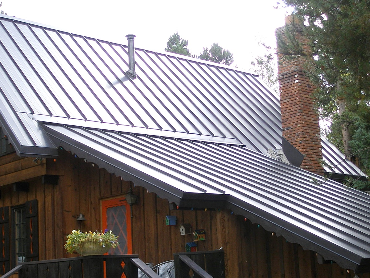 Coil-processed metal roofing